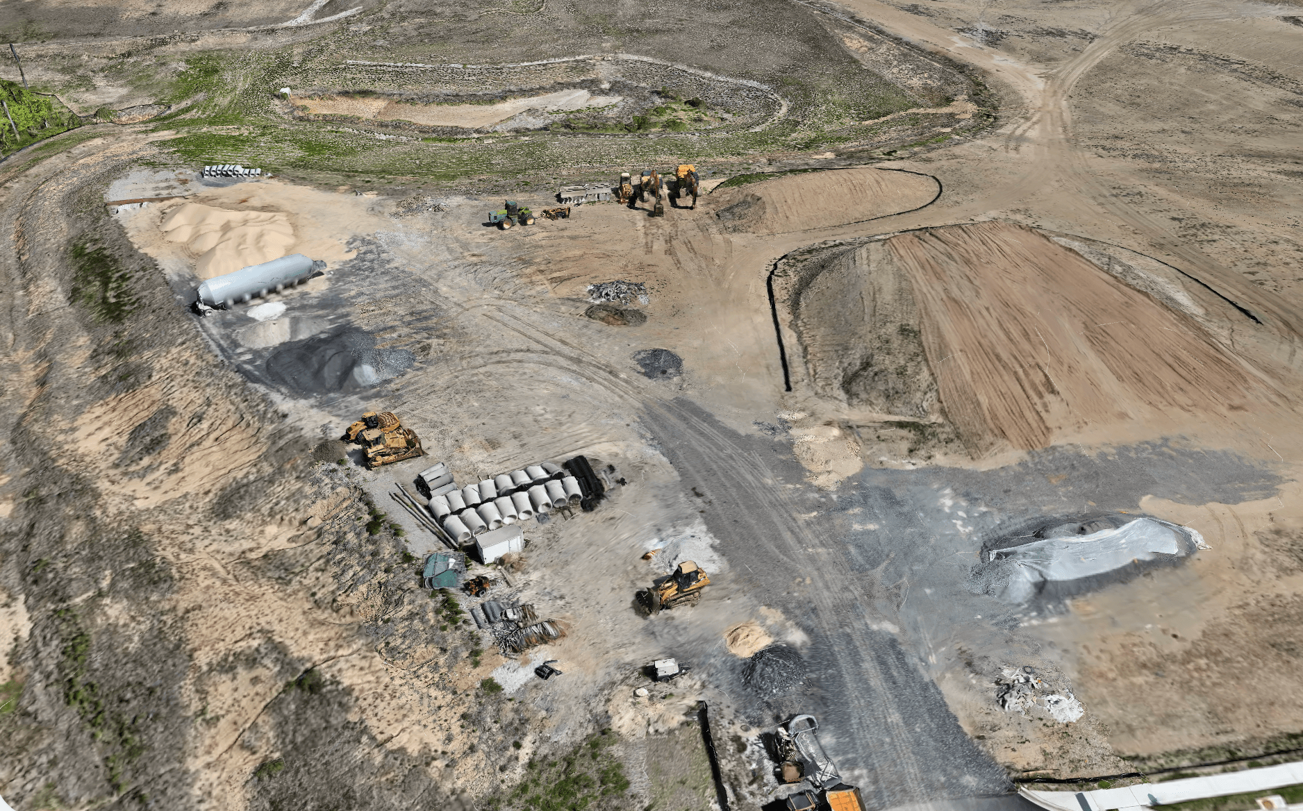 Nimbus portal view showing later-stage site progress